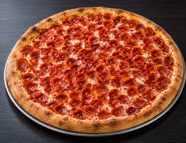 Small Pepperoni Pizza.