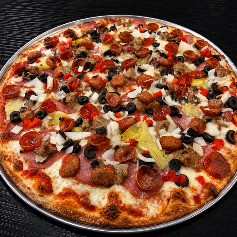 Indulge in Supreme Pizza