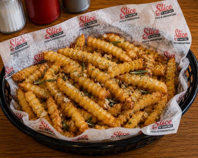 Garlic Rosemary Fries.